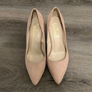 Callen Mauve Suede Pointed Toe Pumps